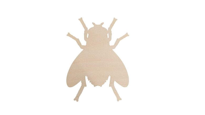 Mušas siluets | 100x75x3mm